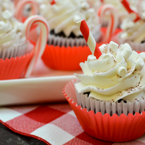 Peppermint Chocolate Cupcakes