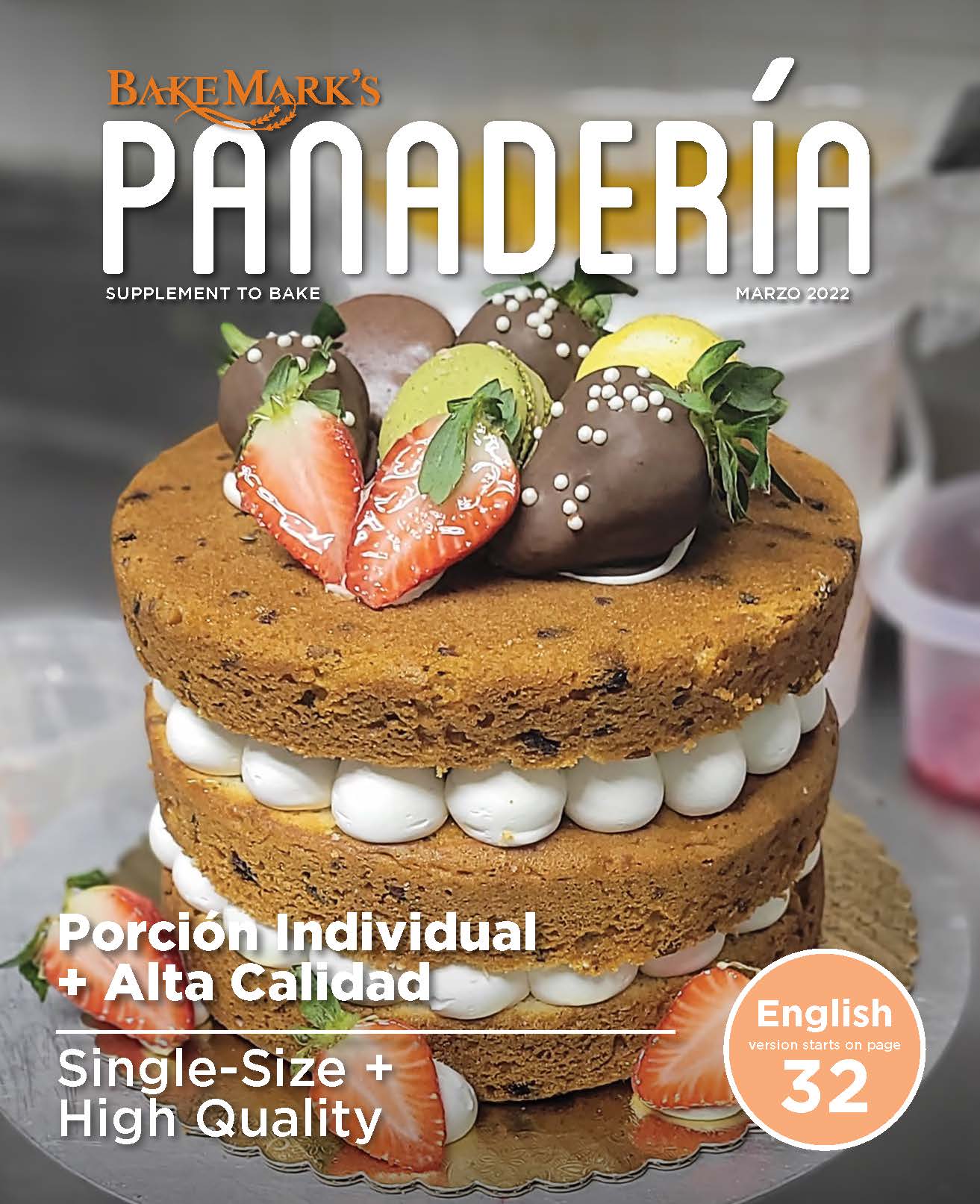 March 2022 Panadería magazine cover