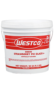 pail of Strawberry Pie Glaze 1 / 20 lb 08020