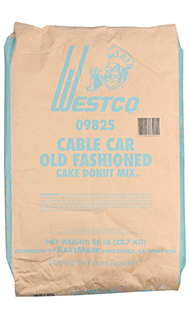 bag of Cable Car Old Fashioned Donut Mix 09825