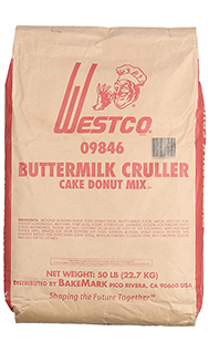 bag of Buttermilk Cruller Donut Mix 09846