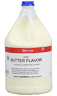 tub of Liquid Butter Flavor 12037