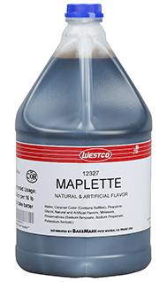 tub of Maplette Liquid Flavor 12327