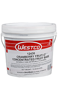 pail of Cranberry Fruit-O 12430