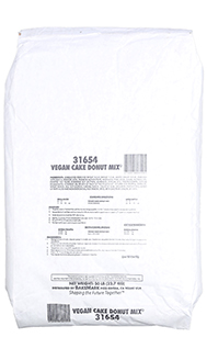 bag of Vegan Cake Donut Mix 31654