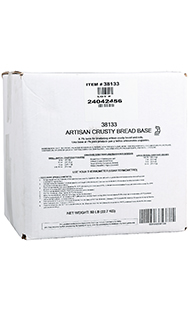 box of Artisan Crusty Bread Base 38133