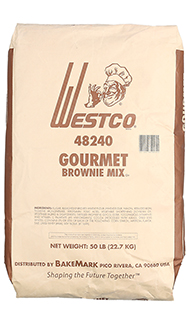 bag of Gourmet Brownie Mix 48240