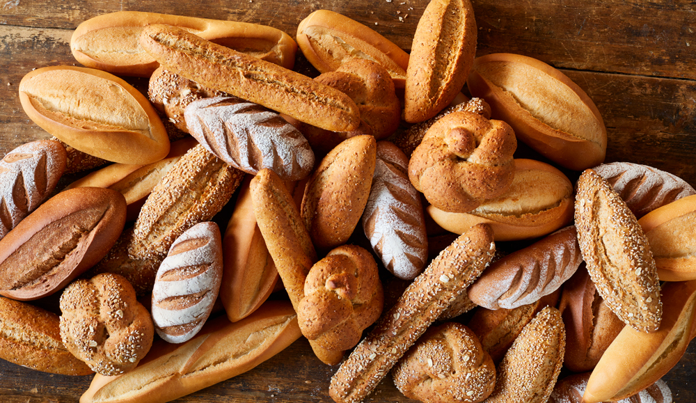 crusty bread assortment