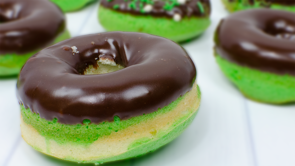 Mint Chocolate Chip Donut