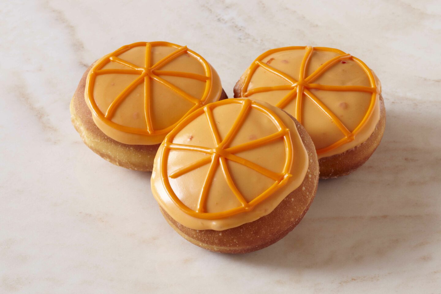 Orange Slice Donuts