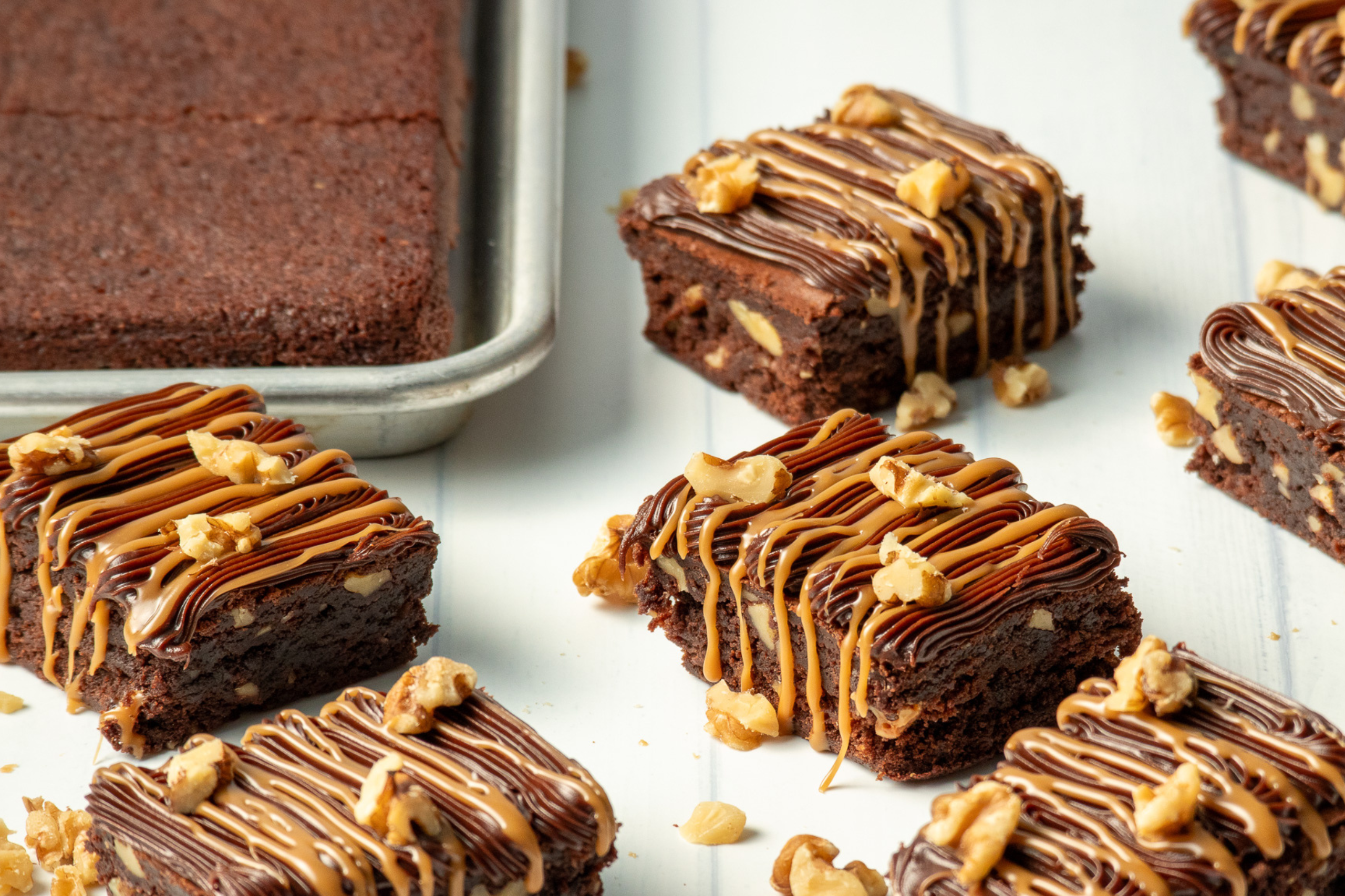 |Walnut Brownies Recipe||