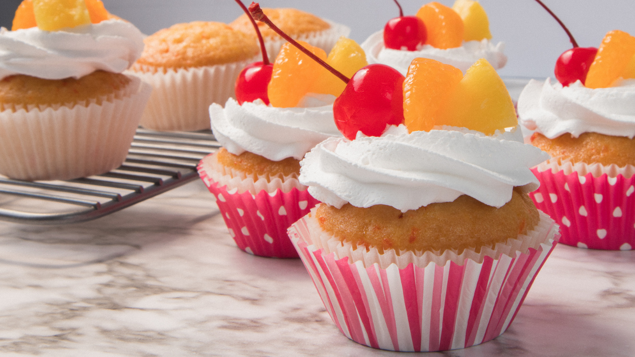 Malibu Sunset Cupcakes|