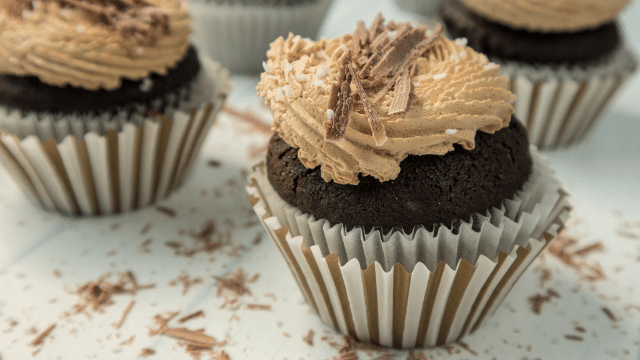 Salted Caramel Mocha Cupcakes