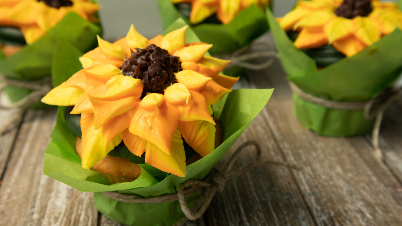 Sunflower Cupcakes