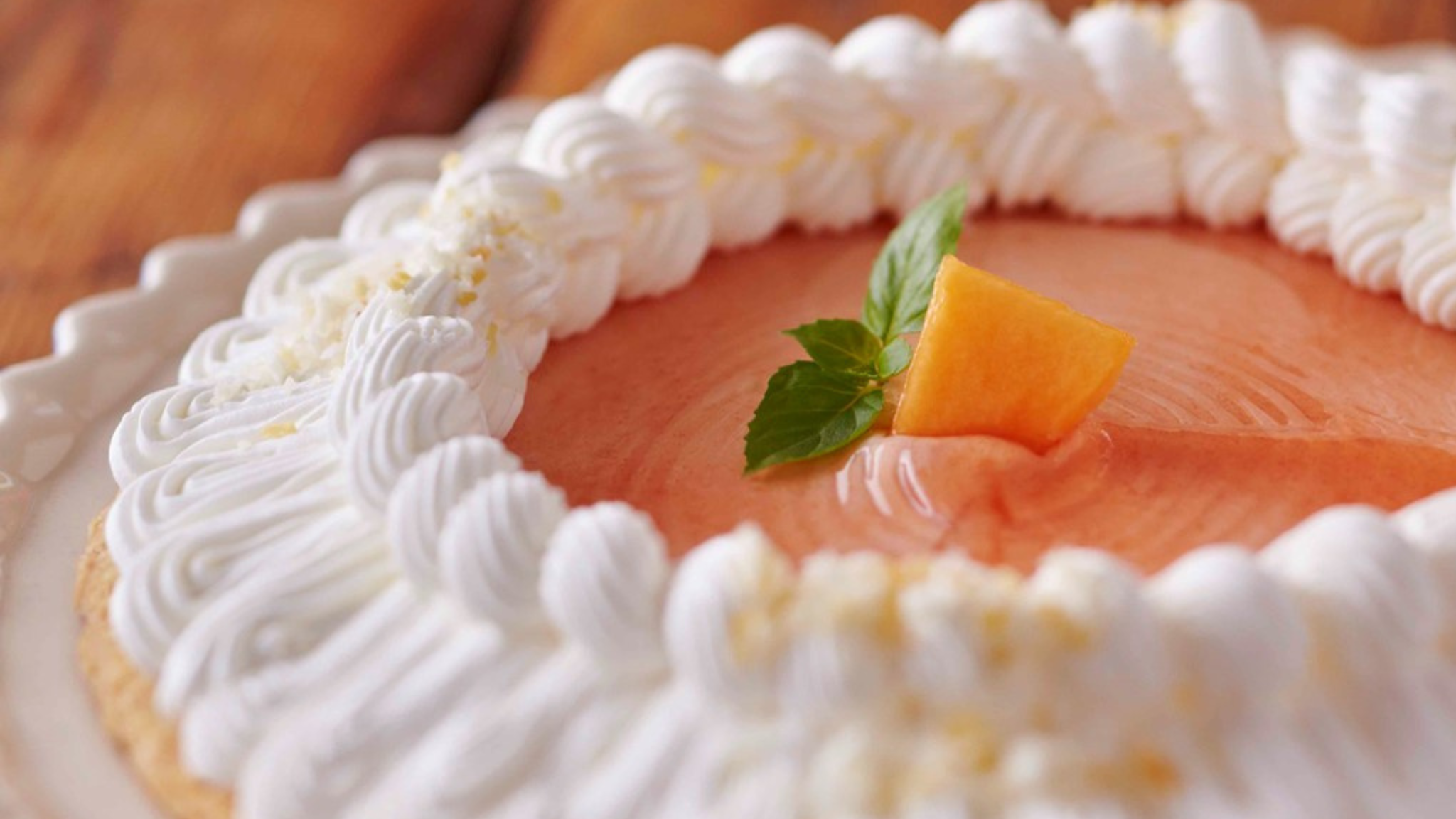 mango mousse pie