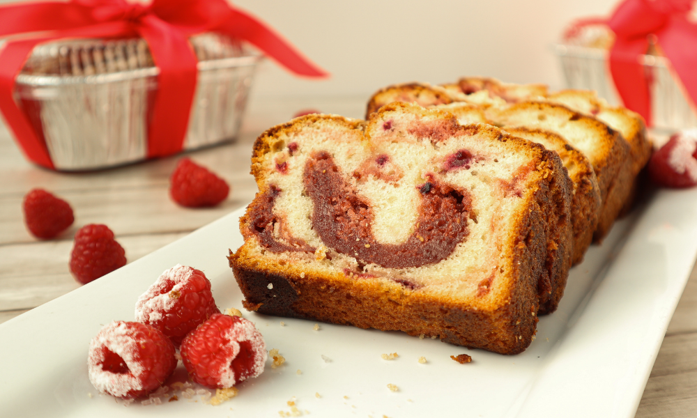 Raspberry Swirl Loaf