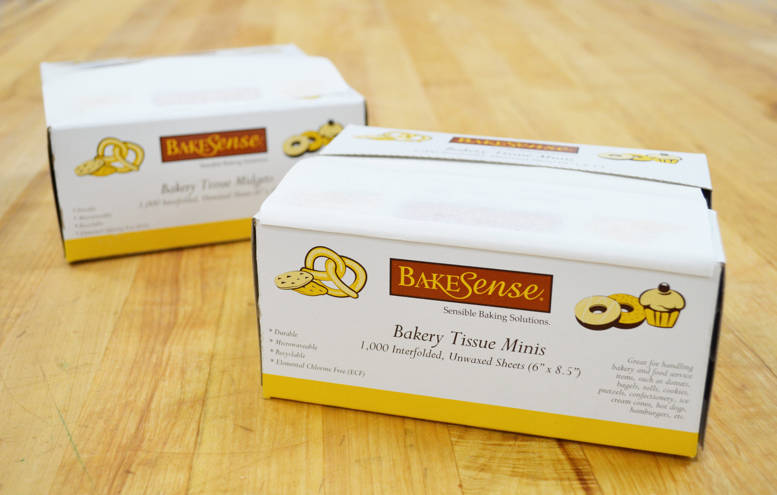 a box of bakesense bakery tissue