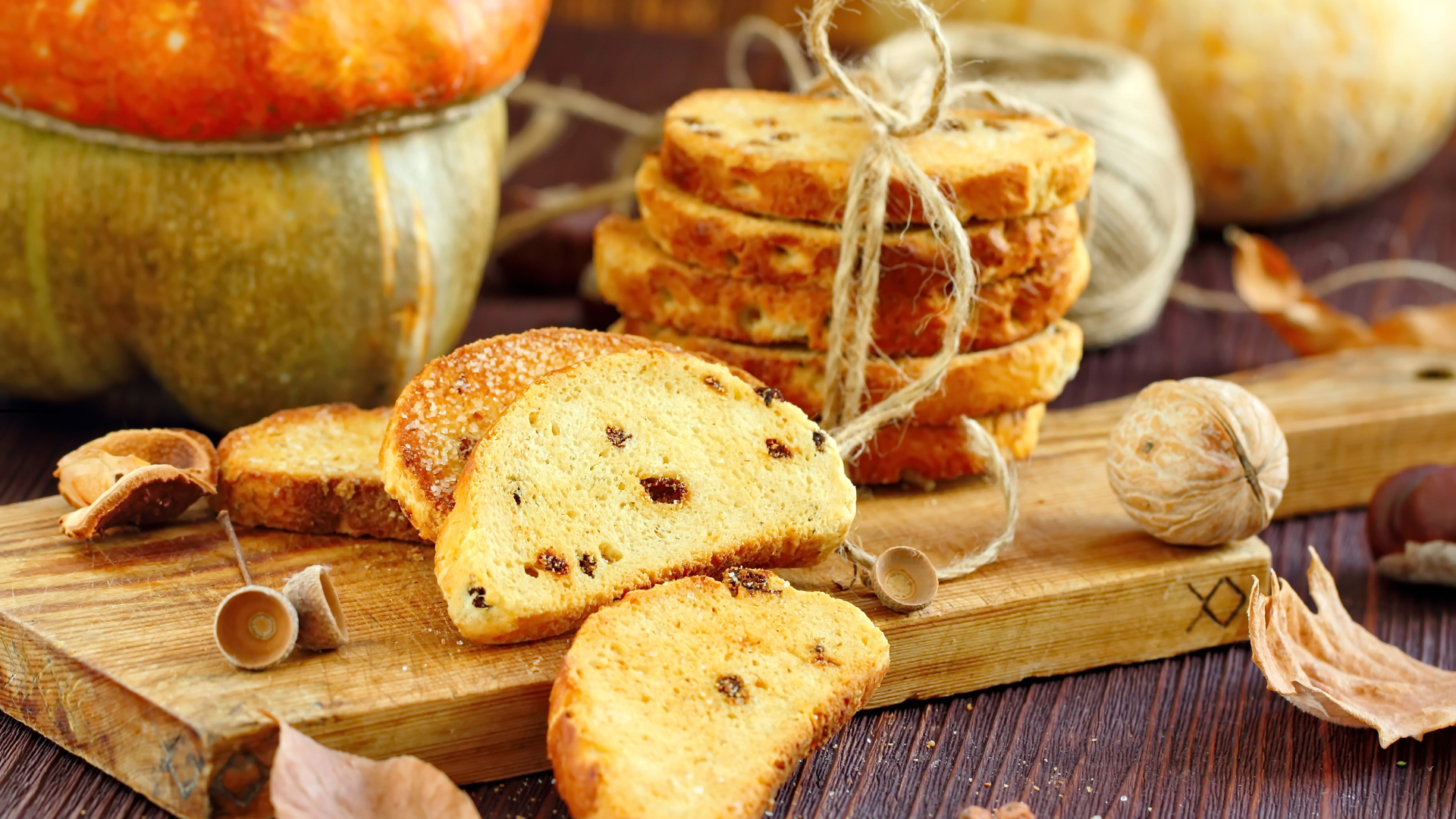 Pumpkin Spice Biscotti