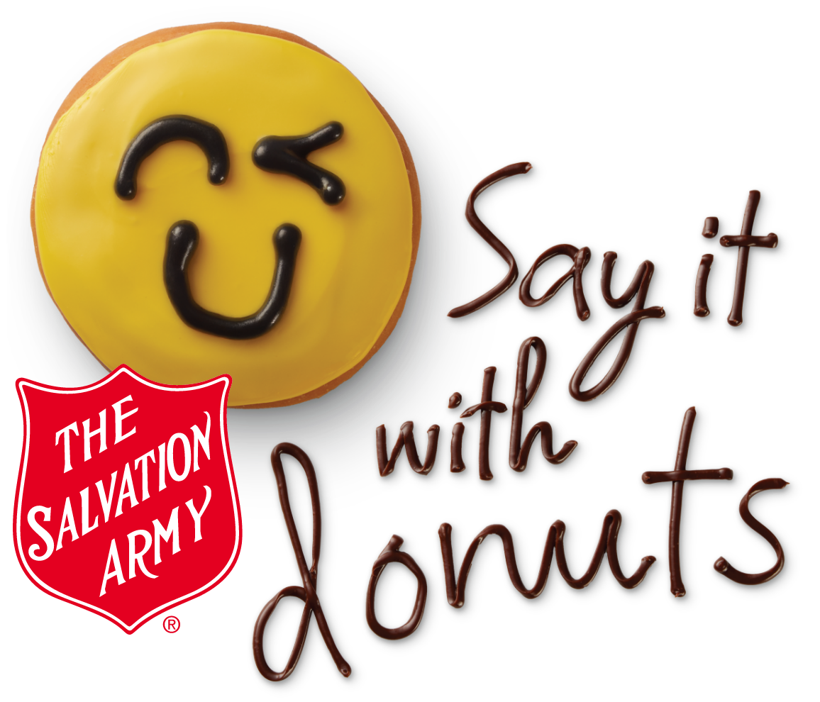 Say it with donuts